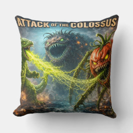 Attack of the Colossus retro monster movie throw c Kudde