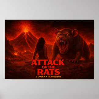 Attack of the Rats Affisch