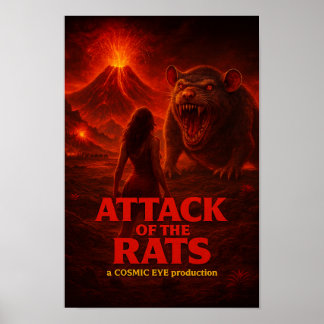 Attack of the Rats Affisch