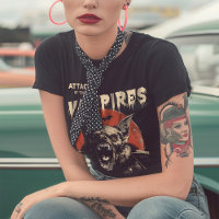 Attack of the Vampires Vintage Rockabilly