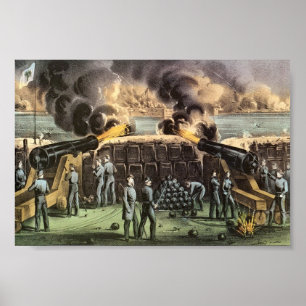 Attack på Ft. Sumter Poster