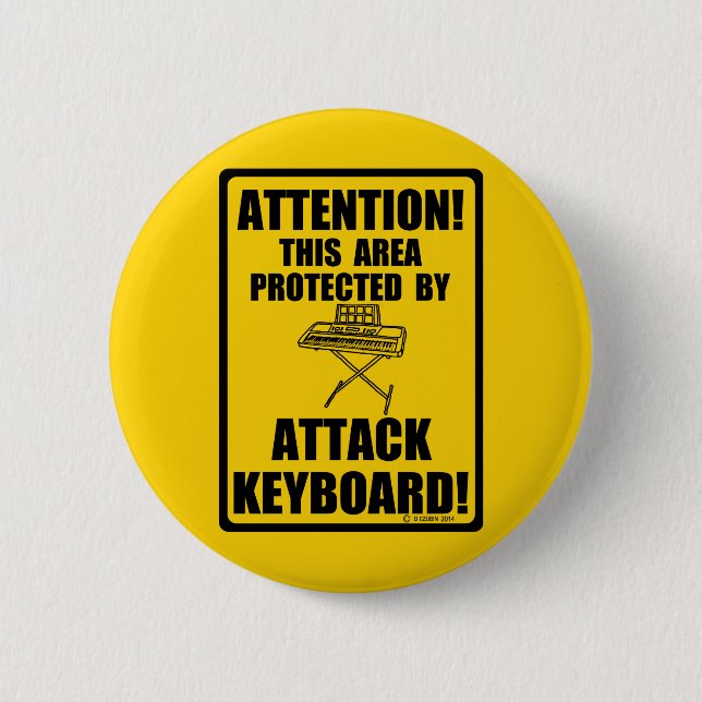 Attack Tangentbord Knapp (Framsida)