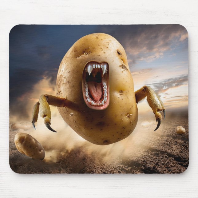 Attack Tater På Språng Musmatta (Framsidan)