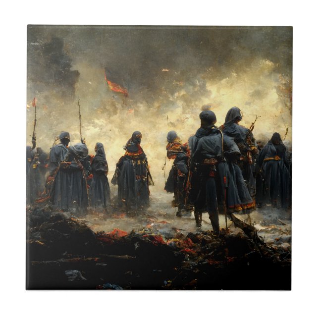 Attack the place kakelplatta (Framsidan)