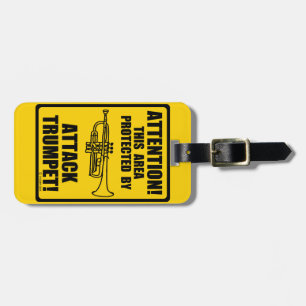Attack Trumpet Bagagebricka