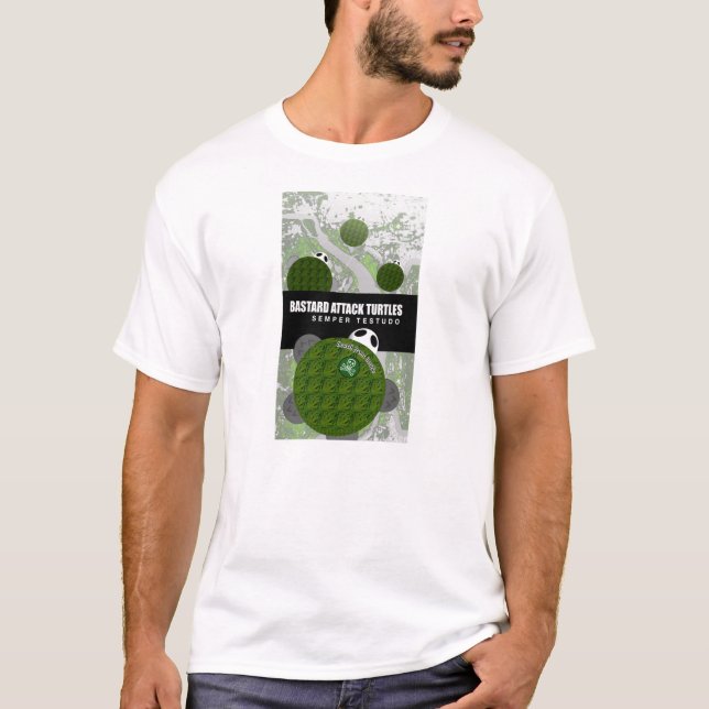 Attack Turtles T-shirt (Framsida)