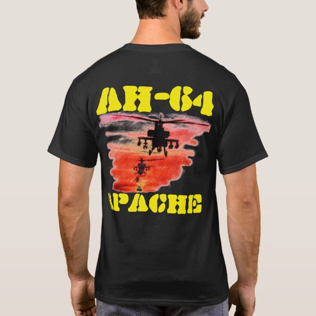 ATTACKAVBRYTARE FÖR AH-64 APACHE TRÖJA (Baksida)