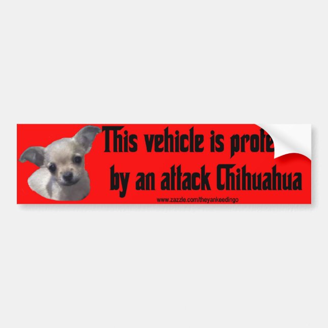 AttackChihuahua Bildekal (Framsidan)