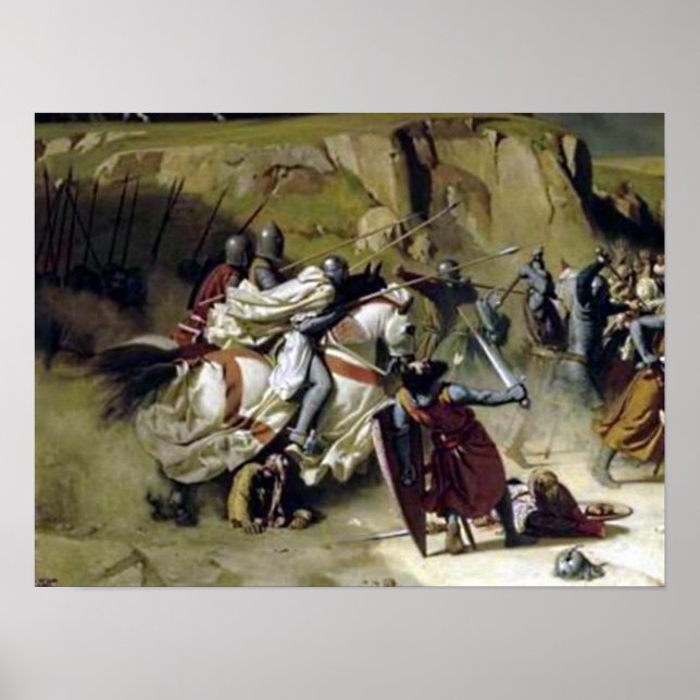 Attacke der Tempelritter 02 Poster (Framsidan)