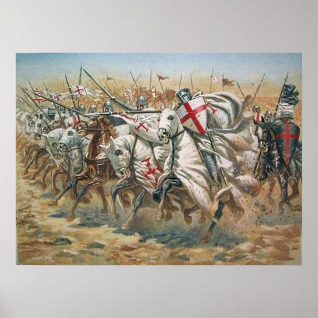 Attacke der Tempelritter Poster (Framsidan)