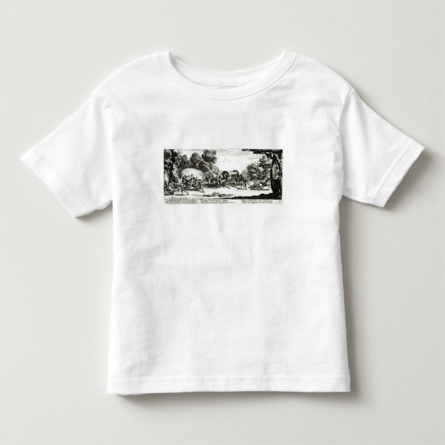 Attacken på diligensen t-shirt (Framsida)