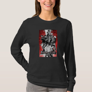 Attacker mot Titan Season 4 Red Himlar Group Poste T Shirt