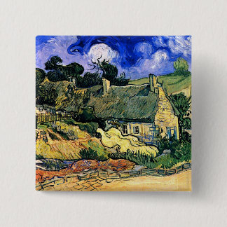 Attackerade stugor i Cordeville Van Gogh Fine Art Knapp