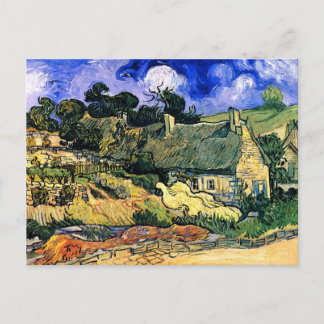 Attackerade stugor i Cordeville Van Gogh Fine Art Vykort
