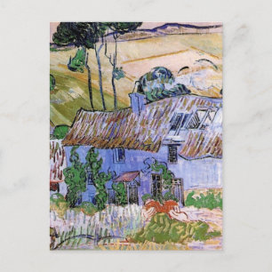 Attackerna i Tak från Backe av Vincent van Gogh Vykort
