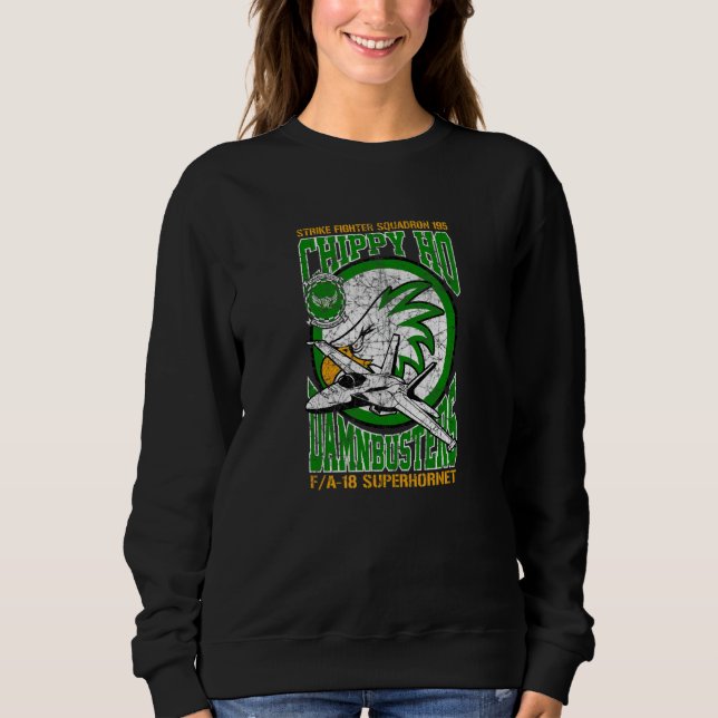 Attackjaktdivision 195  VFA 195  T Shirt (Framsida)