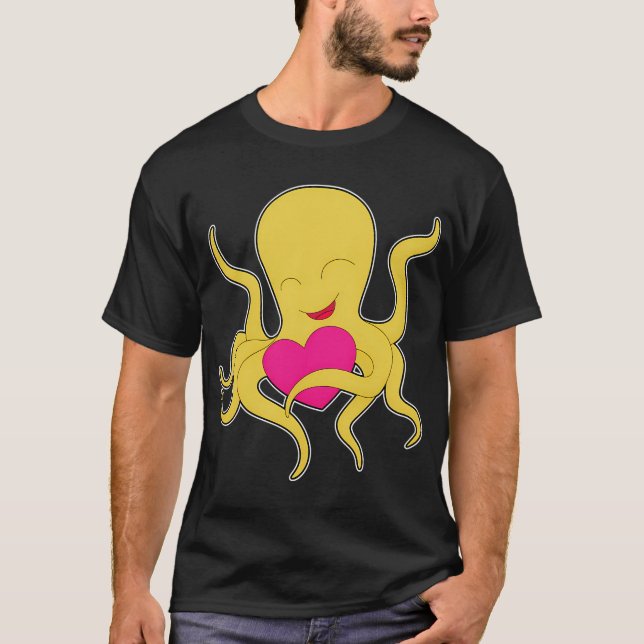 Åttahjärta T Shirt (Framsida)
