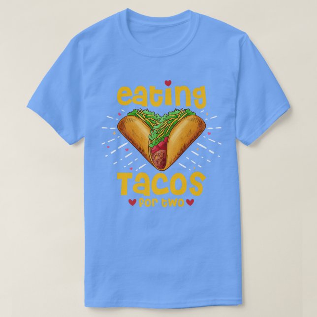 ättaktik för två graviders gender t shirt (Design framsida)