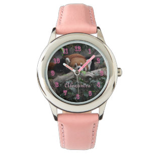 Attě Red Panda in the zoo Armbandsur