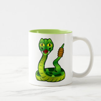 attelasnake-159135 kräftelakartad orm toxisk Två-Tonad mugg