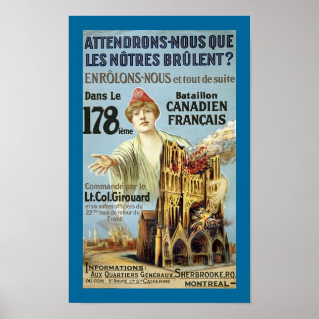 Attendrons-Nous (gräns) Poster (Framsidan)
