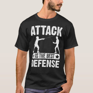 Attentat är mitt bästa försvar t shirt