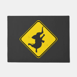 Attention Dancing Elephant Crossing
