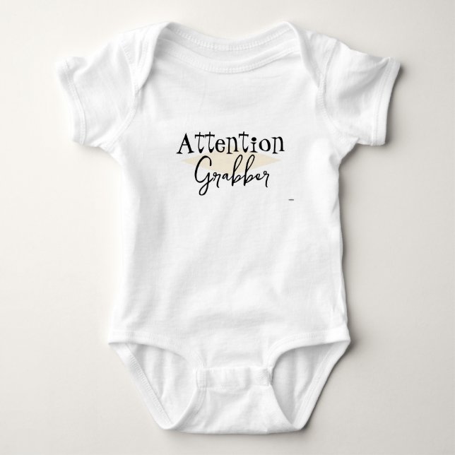 Attention Grabber Infant t-shirt HAMbyWG (Framsida)