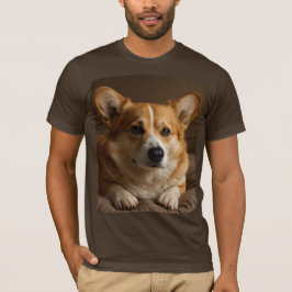 Attentive Corgi T Shirt