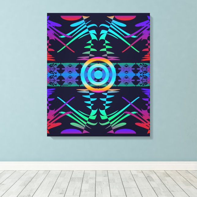Attentive Eye to all Trends Canvastryck (Insitu (trägolv))