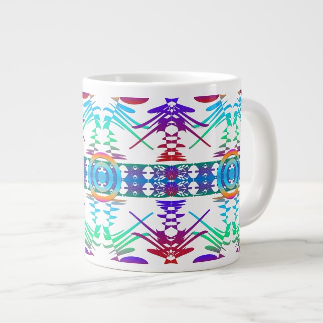 Attentive Eye to all Trends Jumbo Mugg (Framsida höger)