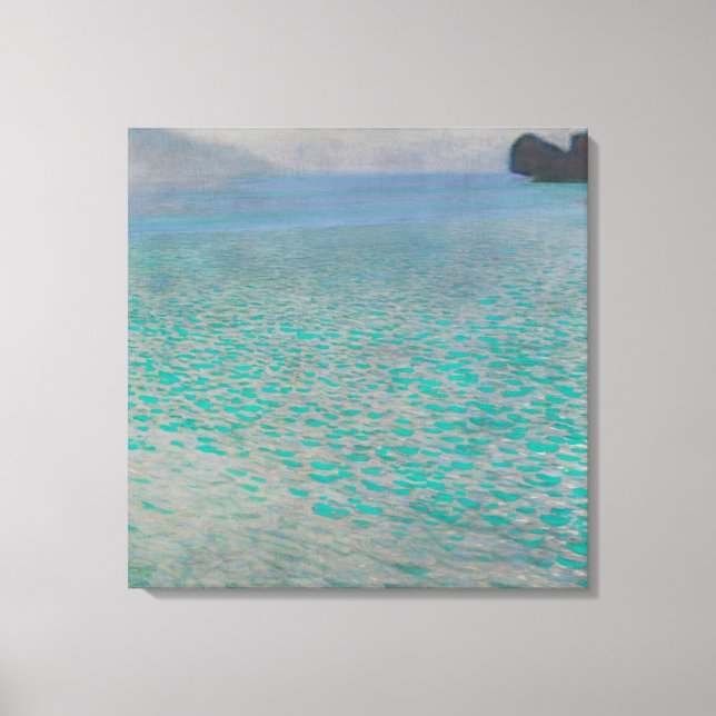 Attersee - Gustav Klimt Canvastryck (Framsida)