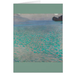 Attersee Gustav Klimt Hälsningskort