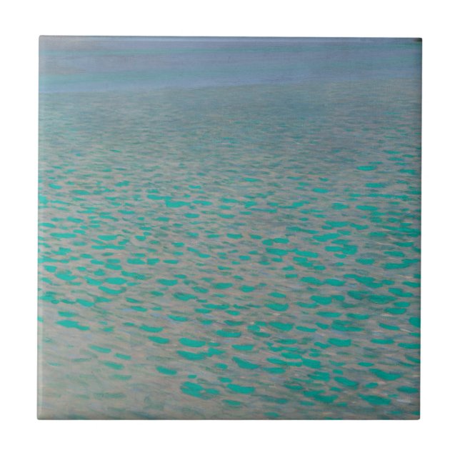 Attersee - Gustav Klimt Kakelplatta (Framsidan)