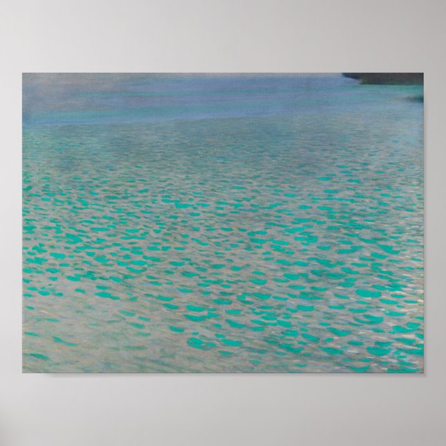 Attersee - Gustav Klimt Poster (Framsidan)