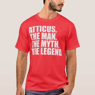 Atticus Atticus Namn Atticus som ges namn T Shirt