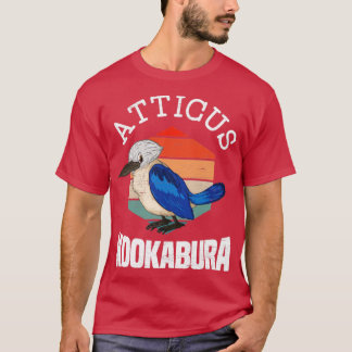 Atticus Kookaburra Birding Bird Älskare Kingfisher T Shirt