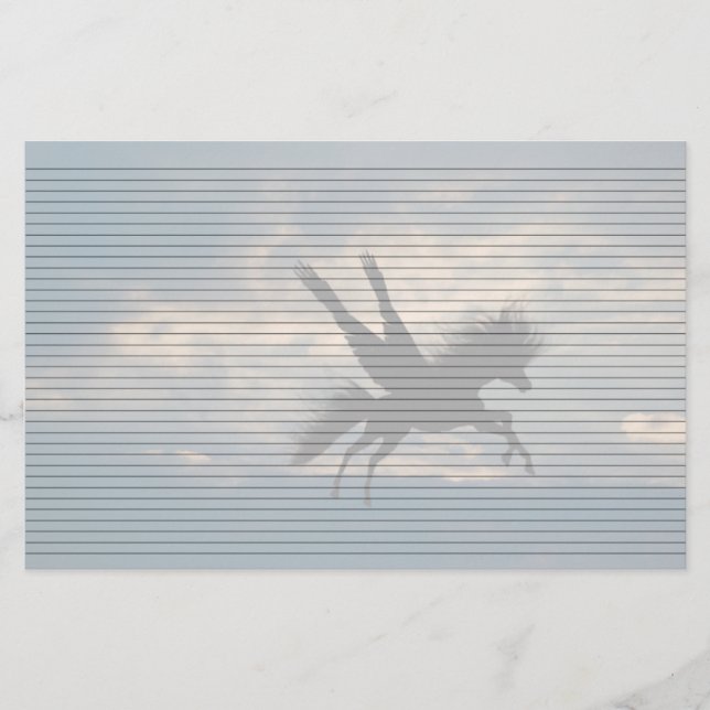 Attids flyglindade stationeri brevpapper (Framsida)
