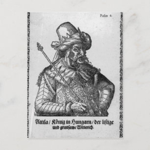 Attila the Hun Vykort