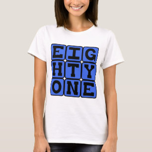 Åttioett, Nummer 81 T-shirt