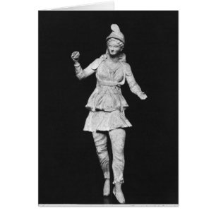 Attis dans, hellenistisk period hälsningskort