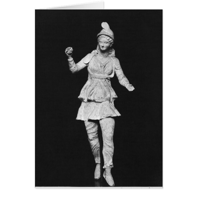 Attis dans, hellenistisk period hälsningskort (Framsidan)