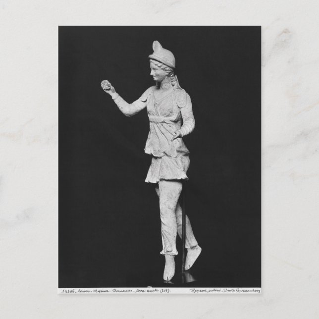 Attis dans, hellenistisk period vykort (Framsida)