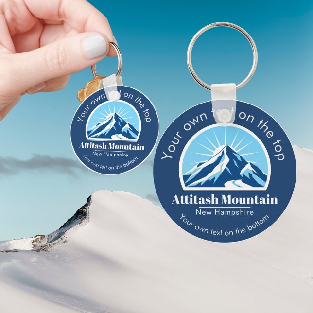 Attitash Mountain New Hampshire skidestination pre Nyckelring (Skapare uppladdad)
