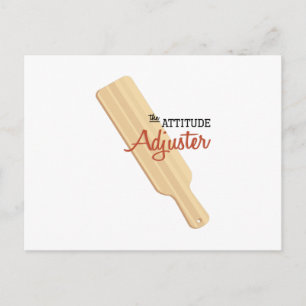 Attitude Adjuster Vykort