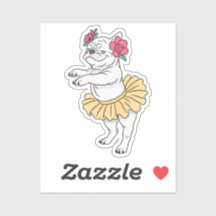 Attitude En Pointe | Anpassningsbar-Klipp vinyleti