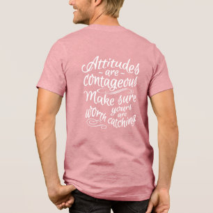ATTITUDES anpassade benämningar motiveringskläder Tee Shirt