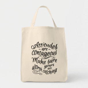 ATTITUDES tote bags, Tygkasse