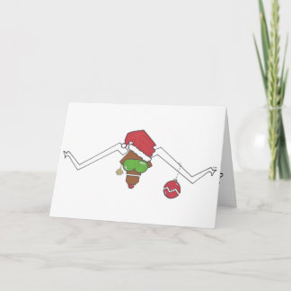 Attitudinous Animals® Lone Star Steer jul Helgkort