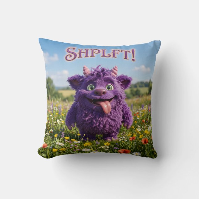Attityd Fantasy Furry Varelse Kudde (Framsida)